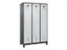 locker voor scheiding van kleding,HxBxD 1950x1200x500mm,3vak
