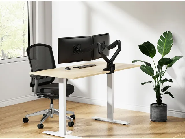 Monitorarm Neomounts NEXT Slim DS70-250BL2 2 schermen 32 inch zwart