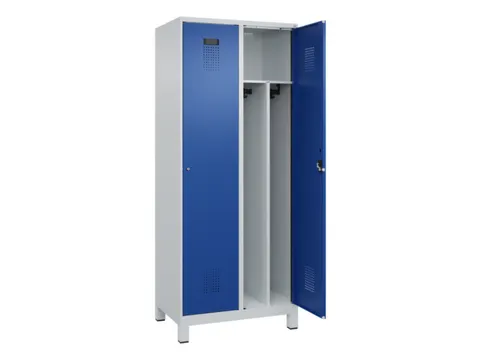 locker voor scheiding van kleding,HxBxD 1950x800x500mm,2vak