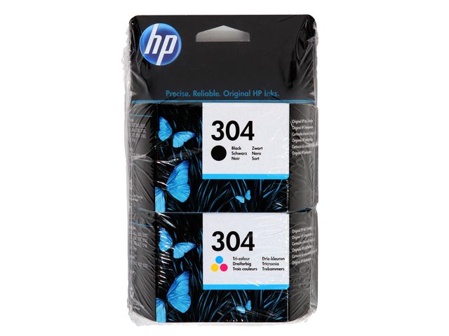 Hp Inkt 304 Zwart En Kleur