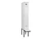 locker met bank,voor scheiding van kleding,HxBxD 2120x300x815mm,1vak