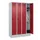 locker,HxBxD 1950x1200x500mm,4vak,vak B 300mm,draaigrendel,sokkel