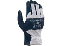 Handschoen Hynit 32-815 Polyester Katoen Nitril Palm Maat 10 Blauw