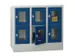 armoire multicases,HxlxP 855x900x500mm,RAL7035,face avant RAL5010