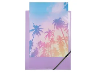 Elastomap Kreacover A4 3 Kleppen Assorti Pastel - 44