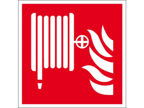 Brandbeveiligingsbord,Brandslang,Wandbord,Aluminium,Nalichtend