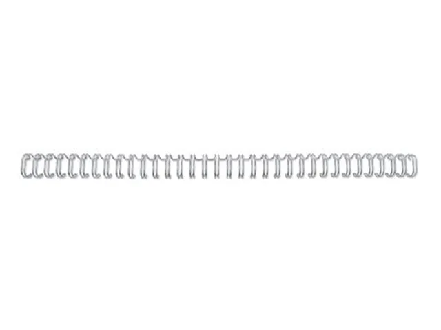 Draadrug GBC 8mm 34-rings A4 zilver 100stuks