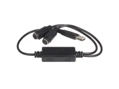 USB naar PS2 Toetsenbord en Muis Adapter