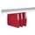 Hangmap Secolor lateraal voor legbord rood