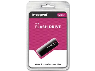 USB 2.0 stick, 128GB, zwart - 2