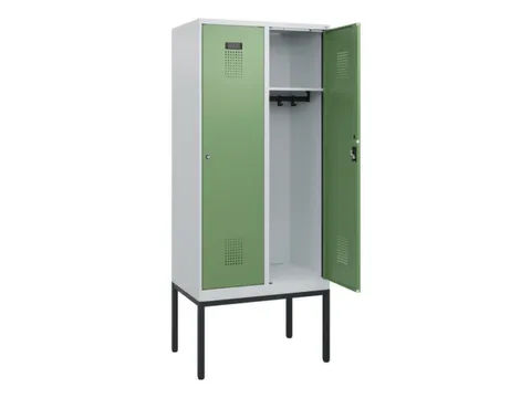 schoollocker,HxBxD 1950x800x500mm,2vak,vak B 400mm,cil.-slot
