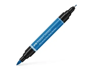Tekenstift Faber-Castell Pitt Artist Pen duo marker 110 phthaloblauw - 1