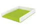 Brievenbak Leitz WOW A4 wit/groen
