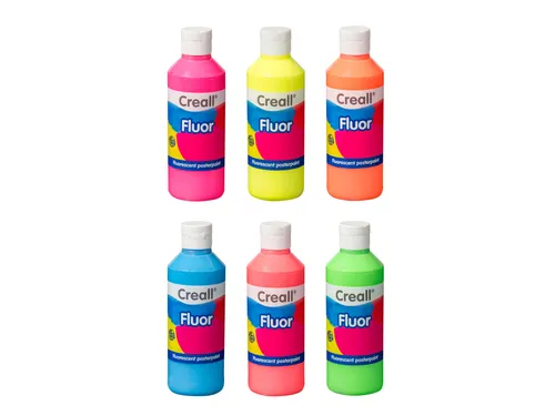 Plakkaatverf Creall fluor roze 250ml