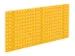 Plaque Perforée Tôle D'acier Hxl 450x1000mm Ral1023
