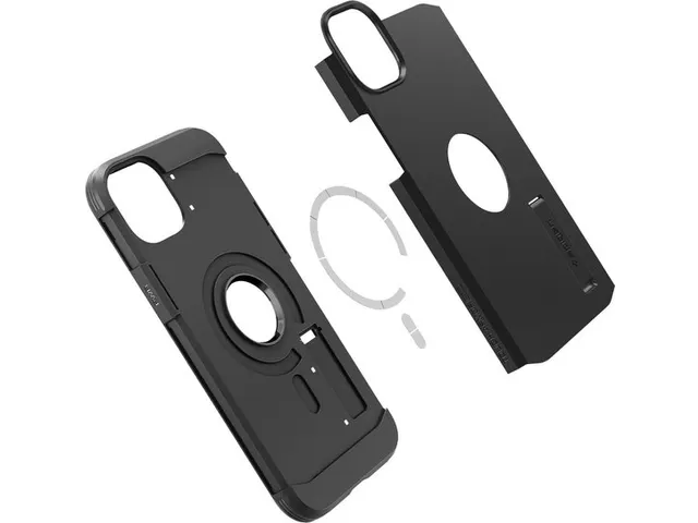 Spigen Case ACS09422 Galaxy S25 Edge Tough Armor MagFit zwart