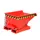 Kiepbak voor spaanders,HxLxB 540x960x640mm,0,15m³,draagverm. 750kg