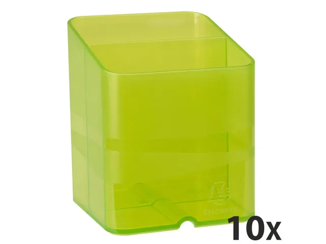 Pot à crayons Pen-Cube Chromaline - Vert anis