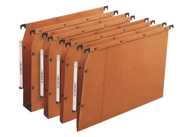 Hangmap Oblique Azv Ultimate Lateraal Folio U-bodem 50mm Oranje