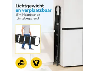 Huishoudtrap BRASQ 4 treden SLM400 zwart - 19