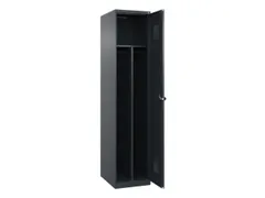 locker voor scheiding van kleding,HxBxD 1850x400x500mm,1vak