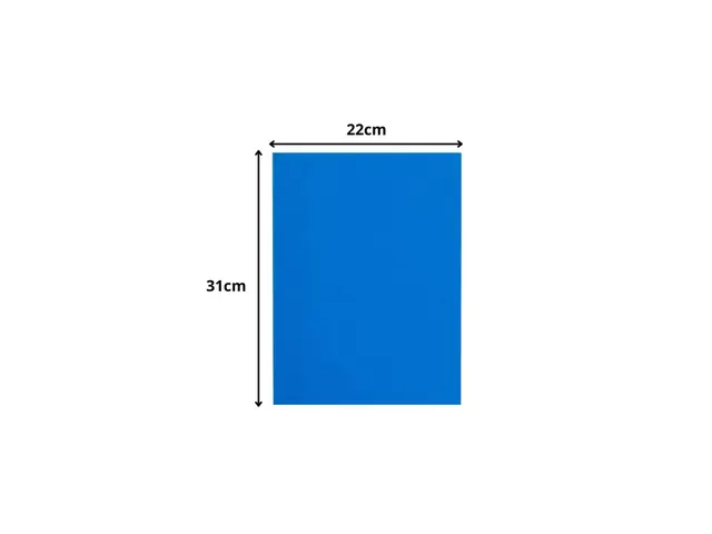 Vouwmap Exacompta Flash A4 80gr donkerblauw 100 Stuks