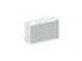 Schuifdeurkast 770x1200x430mm Decor Romp Wit Decor Front Lichtgrijs