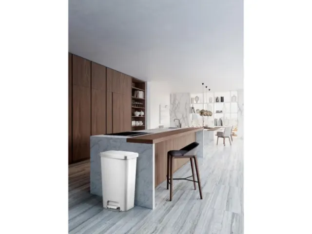 Hana Pedaalemmer 45 Liter Wit