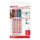 Viltstift edding 400 rond assorti 1mm blister à 4st
