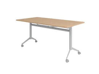 klaptafel,verrijdbaar,HxBxD 750x1600x800mm,rechthoekig - 1