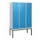 locker,HxBxD 1950x1200x500mm,3vak,vak B 400mm,cil.-slot,voetonderstel