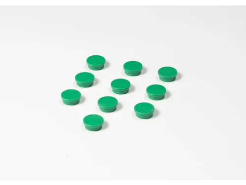 Memomagneten Smit Visual Rond 20mm Groen 10 stuks