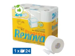 Renova Progress toiletpapier 2-laags 140 vel 24 rollen