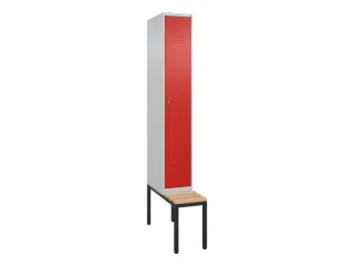 locker voor scheiding van kleding,HxBxD 2120x300x815mm,1vak - 1