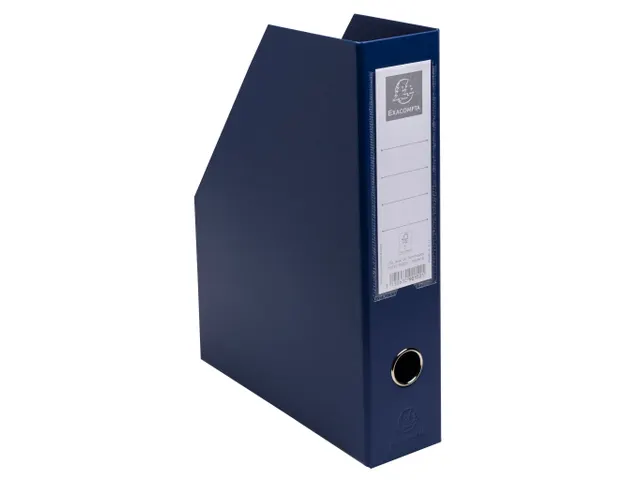 Tijdschriftenhouder PP rug70mm do-blauw