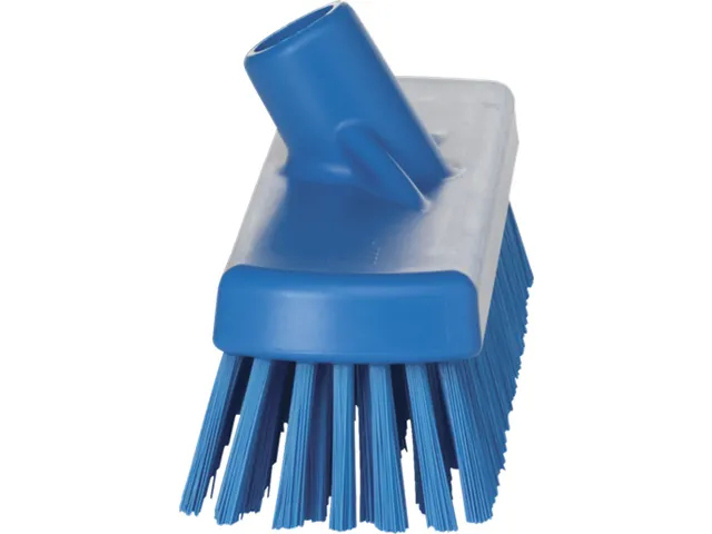 Vloerschrobber Vikan harde vezel 305mm blauw