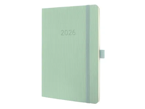 Weekagenda Conceptum A5 2026 (NL/FR/EN/DU) Mint Green Softcover
