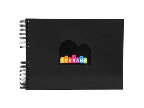Fotoalumb IDERAMA 32x22cm 50bl zwart