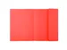 50 dossiermappen met 1 klep ROCK''S 220 24x32cm Rood