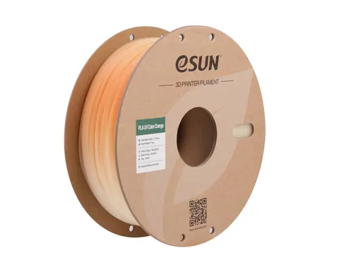 eSUN 3D printer Filament PLA-UV Color Change 1,75 mm Oranje 1kg