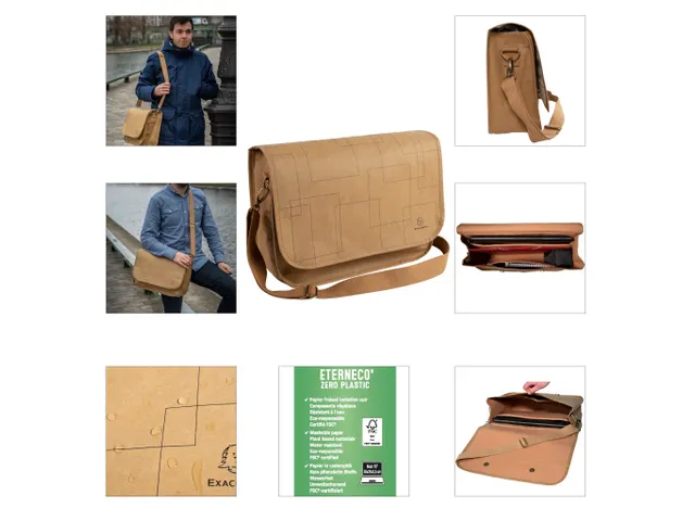 Messenger tas washab le paper Eterneco