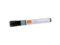 Viltstift Nobo whiteboard Liquid ink drymarker schuin zwart 4mm