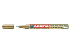 Viltstift edding 780 lakmarker rond goud 0.8mm