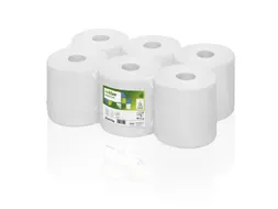 Satino Comfort Handdoekrol 316751 2-laags Hoogwit 20x35cm 6 Rol
