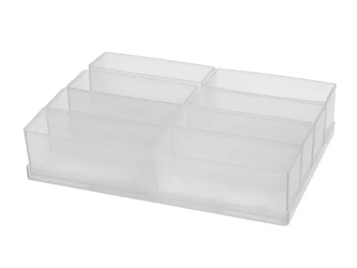inzetbak,v. Magazijnkast,HxLxB 45x80x55mm,PP