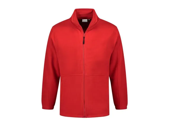 Santino Bormio fleece vest, rood, maat M, per stuk