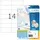 HERMA 5057 Premium etiketten A4 105x42,3mm Wit 350 stuks