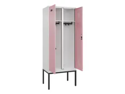 locker voor scheiding van kleding,HxBxD 2120x800x500mm,2vak