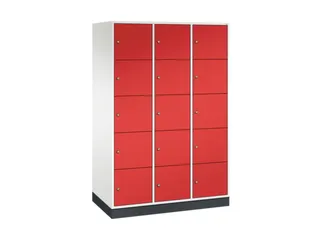 grootvolume-lockersysteem,HxBxD 1950x1220x600mm,3x5vakken,cil.-slot - 2