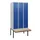 Dubbeldekse dekenkist,HxBxD 1950x900x815mm,3x2vak.,vak B 300mm